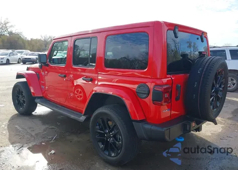 2022 Jeep Wrangler 4Xe Unlimited Sahara 4X4 из США, поврежденный, VIN 1C4JJXP60NW272279